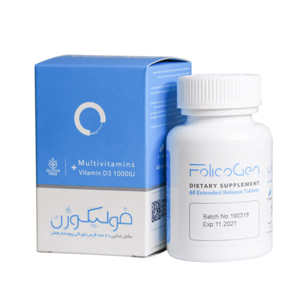 قرص فولیکوژن 60 عددی (ضد ریزش مو )